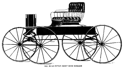 Stick Seat Bike Wagon